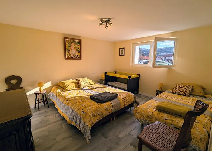 Maison Spacieuse Avec Et Terrain De Jeux En Lisiere De Foret - Fr-1-589-757 * Fraize